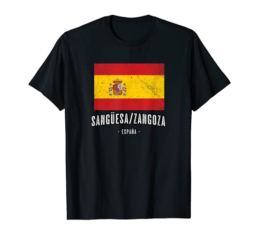 Sangüesa/Zangoza España | Souvenir - Ciudad - Bandera - Camiseta