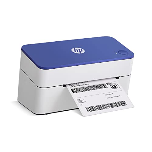 HP Work Solutions Envío Compacto Impresora de Etiquetas térmicas 4x6 Impresora de 203 PPP de Alta Velocidad y fácil de Usar para la Oficina doméstica Admite PC y Mac