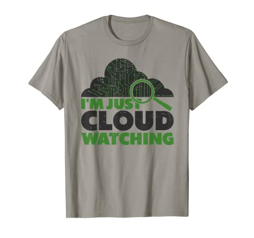 Programador Desarrollador Cloud Computing Servidores en la nube Camiseta