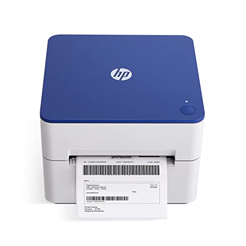 HP Work Solutions Impresora de Etiquetas térmicas 4x6 de envío de Impresora de 203 PPP de Alta Velocidad y fácil de Usar para la Oficina doméstica o la Empresa Admite PC y Mac