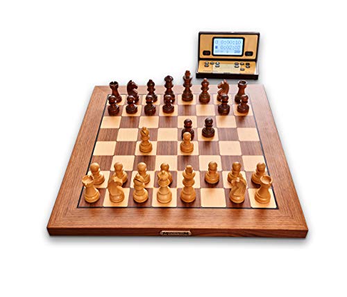Millennium ChessGenius Exclusive: Ordenador de ajedrez para el máximo Confort y Las máximas exigencias. En Madera auténtica, con reconocimiento automático de Figuras M820