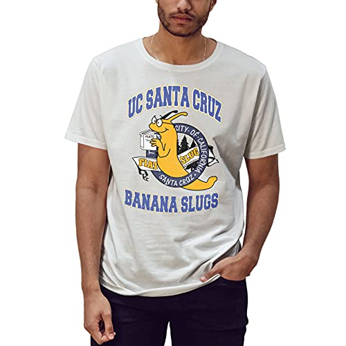 UC Santa Cruz Banana Slugs Vincent Vega Pulp Fiction Camiseta Blanca para Hombre Size XL