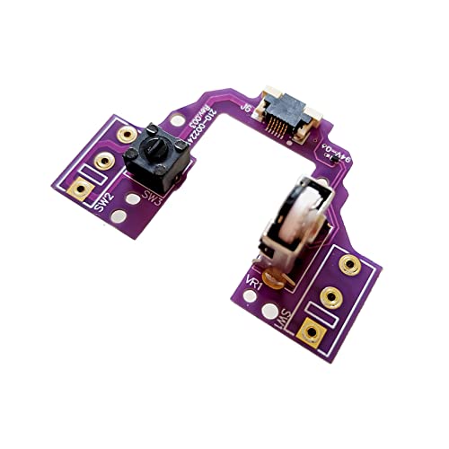 Mumuve Micro interruptor de ratón PCB- Kit de placa base de botón Microswich para GPX Gaming Mouse Reparación de mouse de intercambio en caliente Placa base Ratón Micro interruptor para GPX Gaming