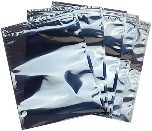 10 Bolsas Premium antiestáticas resellables de 17 x 22 cm, Bolsa de plástico Libre estática para Placa Base SSD HDD computadora componentes electrónicos …