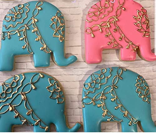 Ann Clark Cookie Cutters Cortador de galletas elefante del Partido Republicano - 11,4 cm - Acero fabricado en EE. UU.